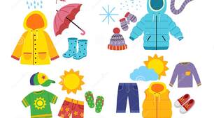 Seasons. Weather. Clothes