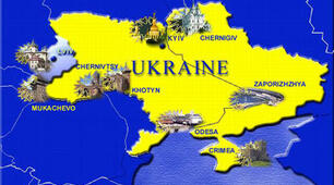 Географічне положення України.