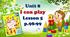Презентація "Unit 8. I CAN PLAY. Lesson 5"