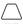 Trapeze Abstract Geometry Flat Icon Isolated On White Background