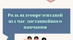Роль відеопрезентацій під час дистанційного навчання