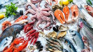 Страви з риби та нерибних продутів моря