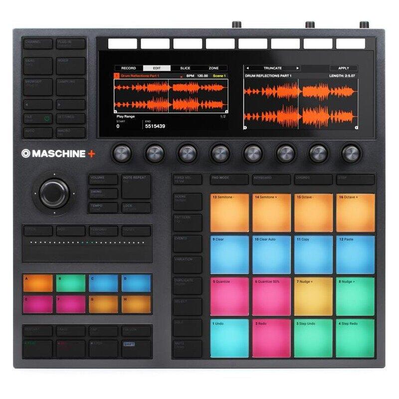 Сэмплер MASCHINE+ Native Ins. LUX-513774 - купить по лучшим ценам в Киеве, узнать стоимость на Контроллеры и эффекторы в интернет магазине LuxPRO