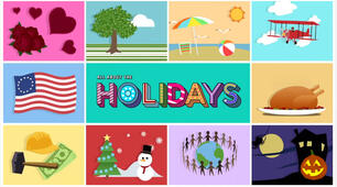 Методичні матеріали для проведення уроку з теми Types of holidays. Equipment