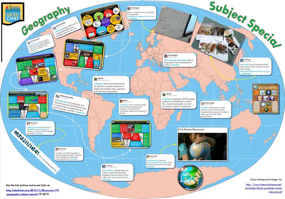 Session 179: Geography Subject Special – UKEdChat