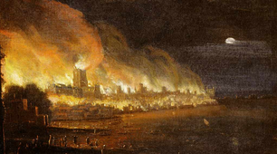 The Great Fire of London.Life after the Great Fire