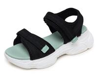 TRASE Womens Ts48-003 Sandal Black-Sea Green Sandal - 3 UK (TS48-003-BKWH-SG-03) : Amazon.in: Fashion