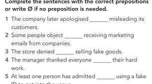 5.5 Reporting verbs WB