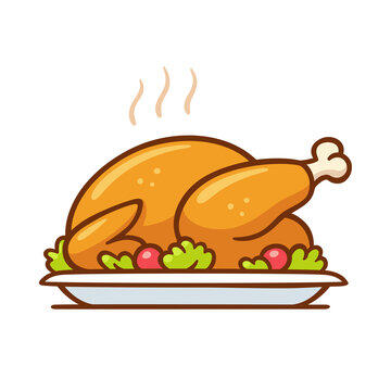 Cooked Chicken Cartoon Images – Browse 36,362 Stock Photos, Vectors, and Video | Adobe Stock