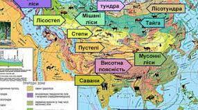 Природні зони Євразії