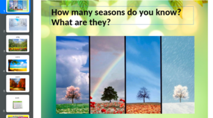 Сезони та місяці англійською. Months and seasons Vocabulary