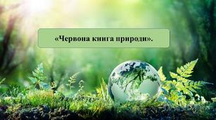 Презентація на тему: «Червона книга природи».