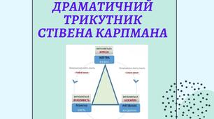 Презентація на тему: Драматичний трикутник Стівена Карпмана