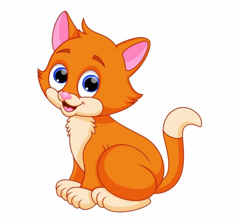 Мультяшный кот и мультяшная кошка - картинки и фото koshka.top