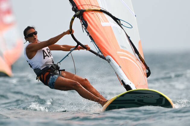 Tokyo 2020 in 2021, Sailing, Women, Windsurfi | IMAGO