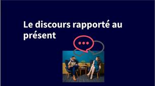 Le discours indirect