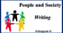 Презентація "People and Society. Writing"