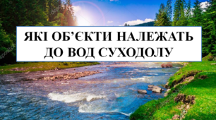 Презентація на тему "Які об'єкти належать до вод суходолу" 5 кл НУШ