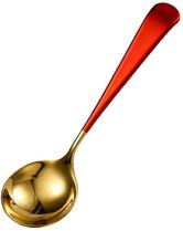 Soup Spoon, Stainless Steel Round Spoon, Table Spoon, Household Cooking Spoon | Fruugo DK