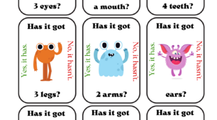 Go fish ! Have got /Has got