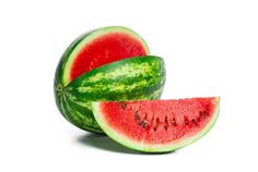 Photo watermelon isolated on white