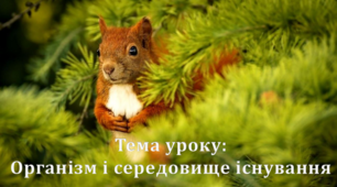 Урок 65/1. Поняття про екосистему та чинники середовища.