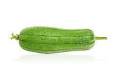 Free photo fresh loofah on the white background