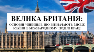 Презентація на тему "Велика Британія: основні чинники, що визначають місце країни в міжнародному поділі праці"