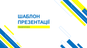 Шаблон презентації в українському стилі 12