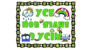 2 клас НУШ . Тема 9 "Усе пов'язано з усім". Тема місяця,теми тижнів,теми днів