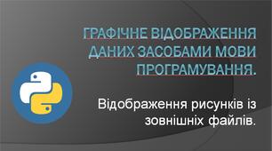 Графічне відображення даних засобами мови програмування. Відображення рисунків із зовнішніх файлів.