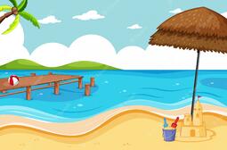 Page 2 | Cartoon Beach Scene Images - Free Download on Freepik