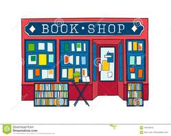 Book Store Front Vector Illustration Stock Vector - Illustration of commerce, cartoon: 109236204