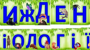 Розтяжка-напис до тижня біології