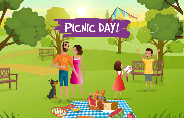Simple 10 Lines Essay on Picnic with Family for Class 1 Kids