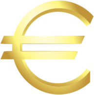 Euro Евро логотип PNG