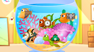 Розробка для артикуляційної гімнастики "Акваріум"