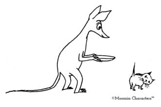 Comet in Moominland_cat