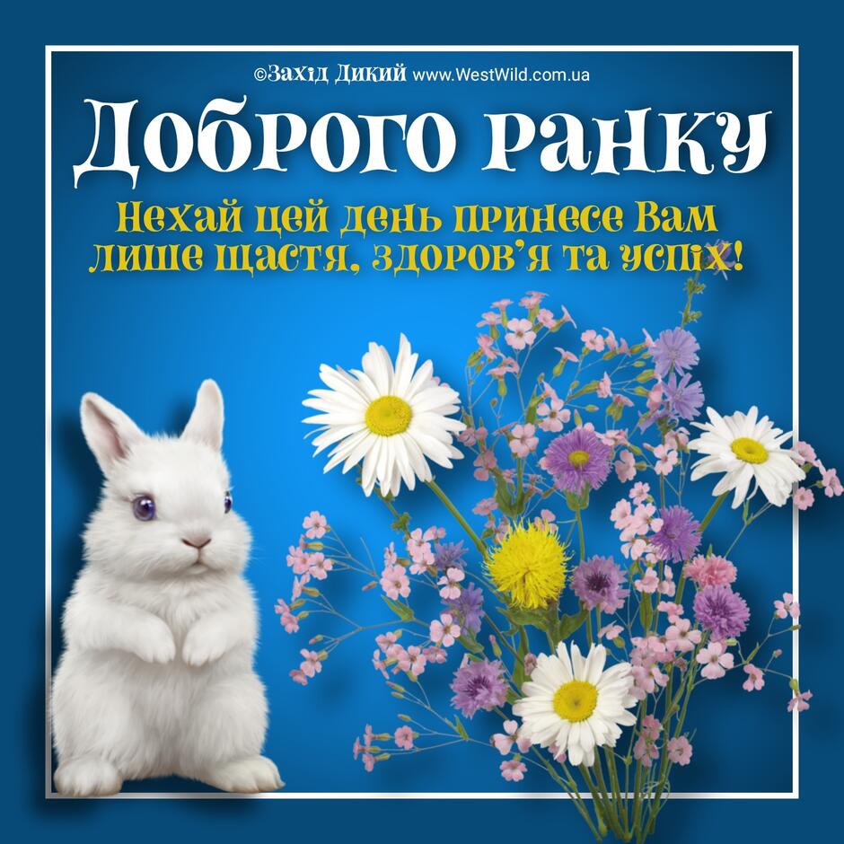Привітання з Добрим Ранком в картинках (постійне оновлення) - West Wild | Захід Дикий