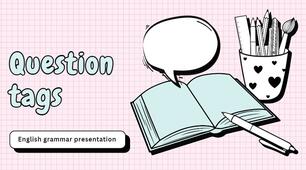 Grammar presentation "Tag questions"