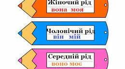 ПРЕЗЕНТАЦІЯ "РІД ІМЕННИКІВ. ІМЕННИКИ СПІЛЬНОГО РОДУ"