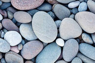 Abstract Smooth Round Pebbles Sea Texture Background Stock Photo - Download Image Now - iStock