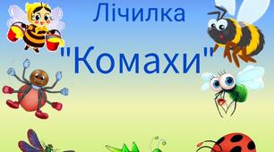 Відео презентація лічилка "Комахи"