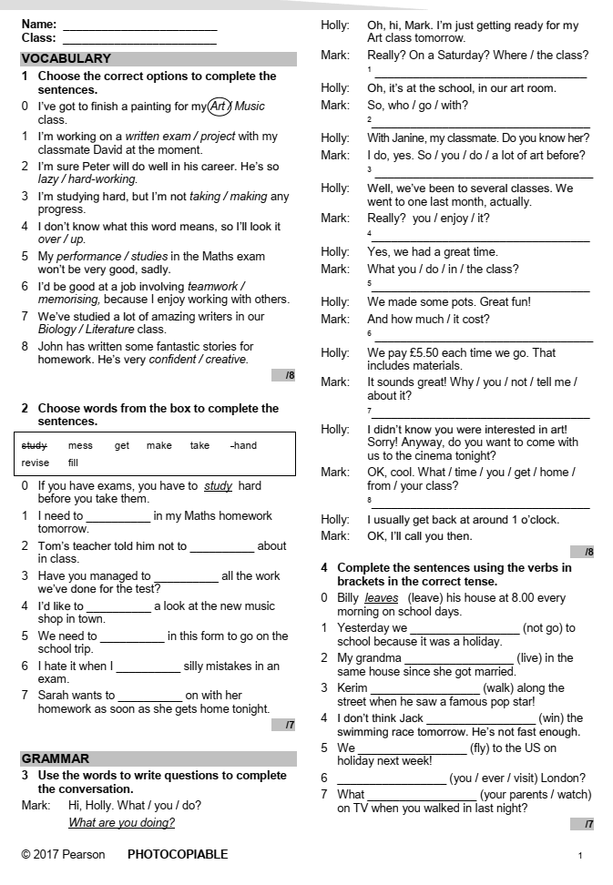 Test 9 | Урок на 1 завдання. Англійська мова