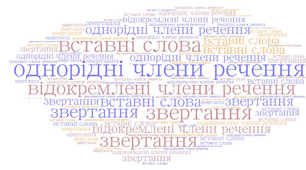 Контрольна робота. Українська мова. Сімейна форма навчання (ІІ семестр). 8 клас