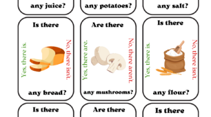 Go fish ! Food. Countable/Uncountable
