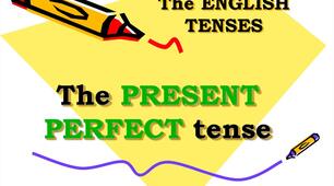 The Present Perfect Tense - тестове завдання