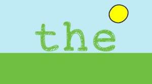 Артикль the