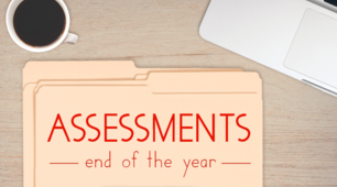End-of-year test. Writing. 9 - D
