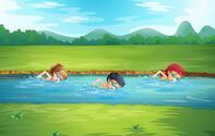 Kids River Swimming Stock Illustrations – 367 Kids River Swimming Stock Illustrations, Vectors & Clipart - Dreamstime